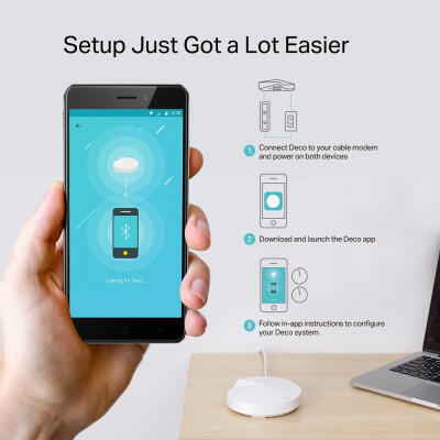 WiFi Mesh система TP-Link DECO M5(2-PACK)