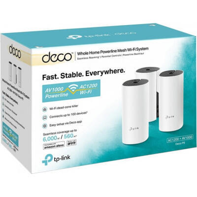 WiFi Mesh система TP-Link Deco P9 (DECO-P9-3-PACK)