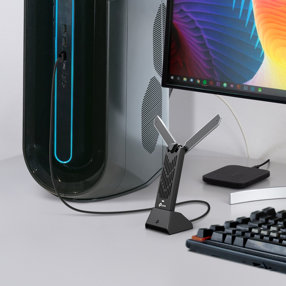 Адаптер WiFi TP-LINK Archer TBE400UH BE6500, USB (ARCHER-TBE400UH)