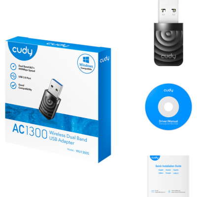 Мережева карта Wi-Fi Cudy WU1300S
