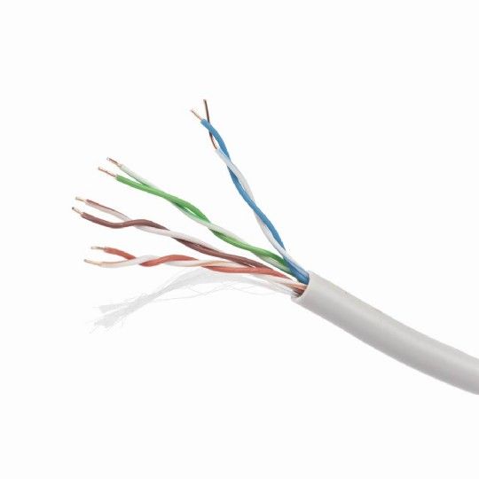 CAT6, багатожильна, алюміній під міддю (CCA), AWG23, неекранована, 100 м Cablexpert (UPC-6004-L/100)
