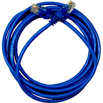 Патч-корд 0.25м UTP cat.5e, CCA, 24AWG, blue GEAR (GPC-UTPCCARJ45-0.25BE)