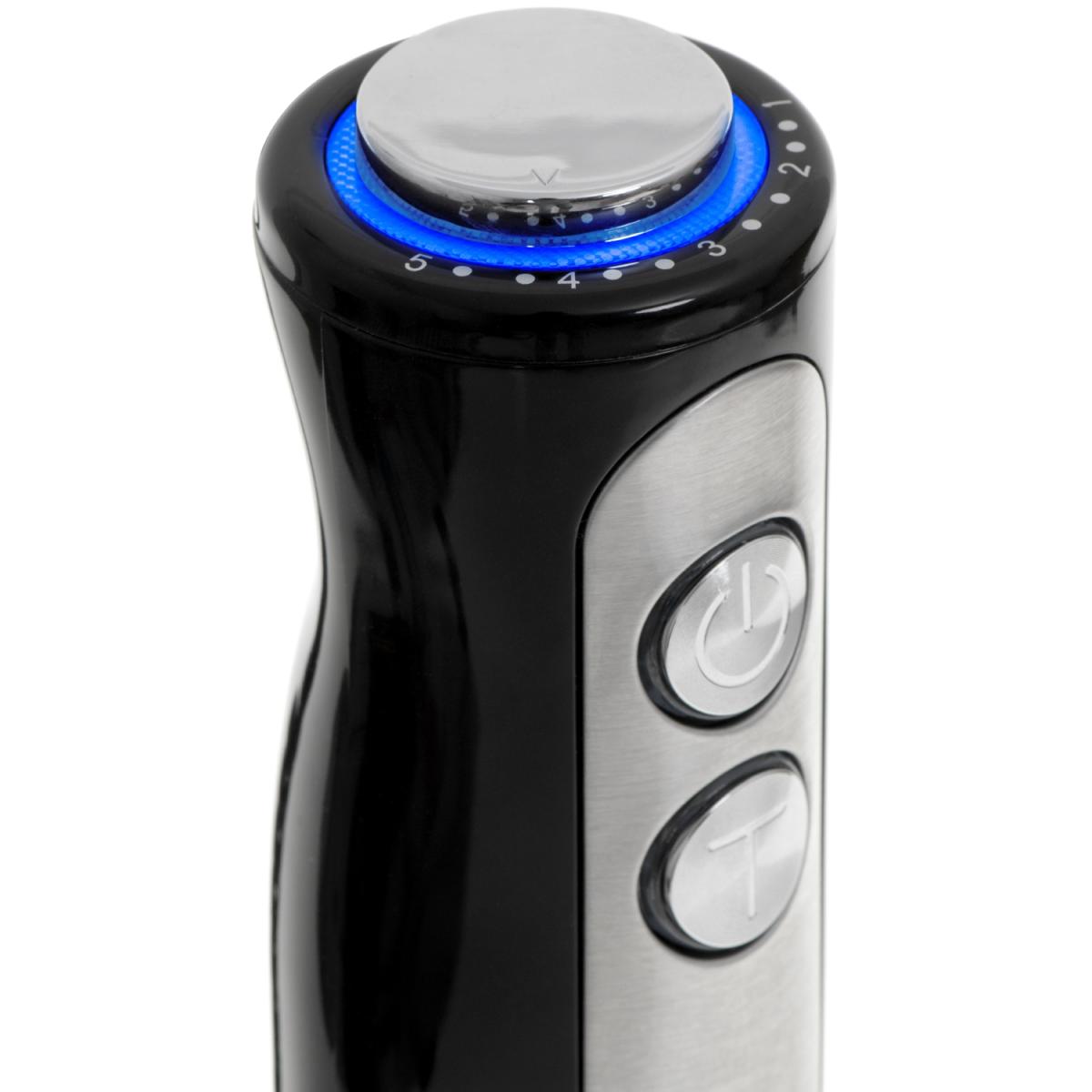 Блендер Adler AD 4625 black ручний/ 1500Вт/ 5 швидк./ без чаші/ Turbo/ чорний (AD4625B)