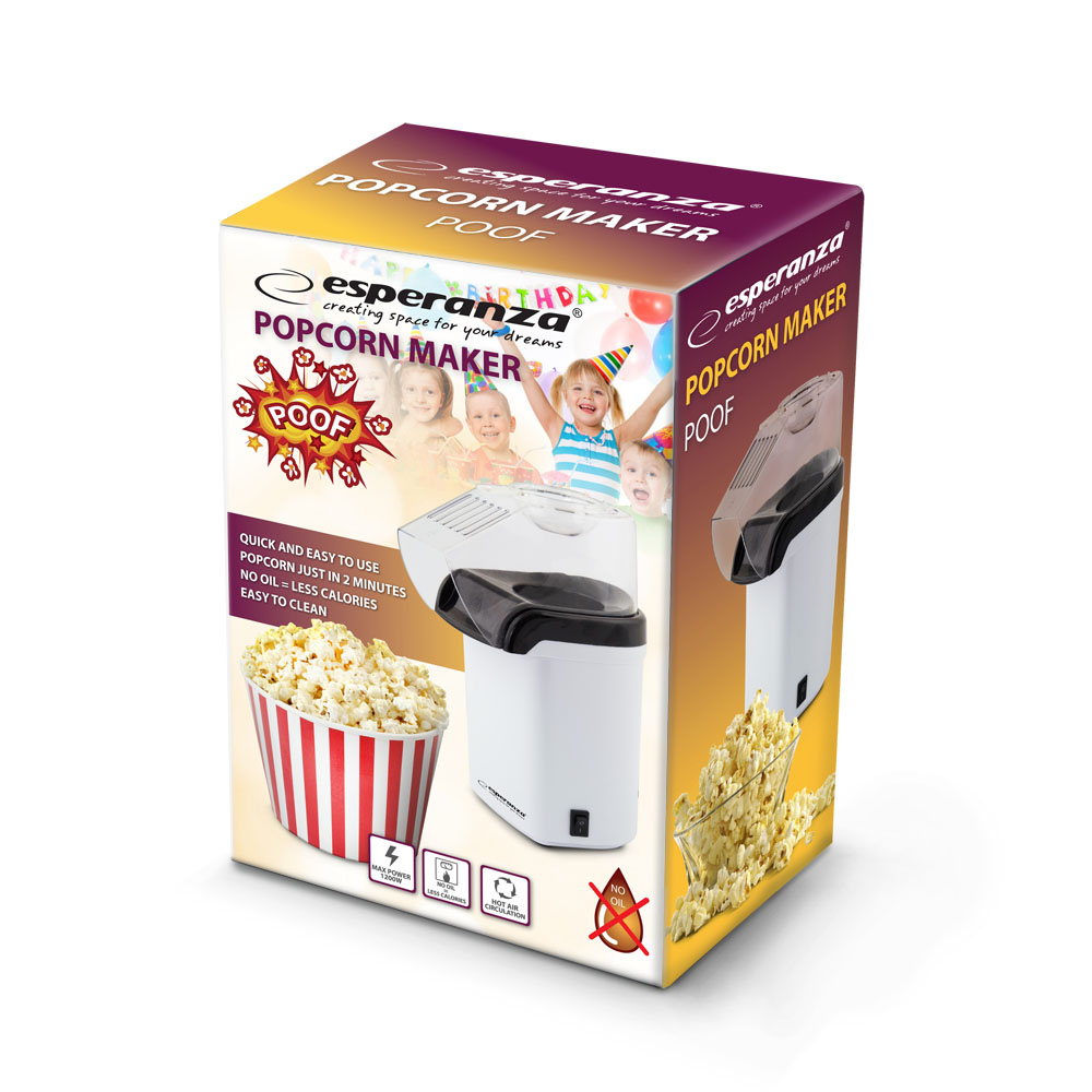 ESPERANZA EKP005W Popcorn Maker Poof (1394803)