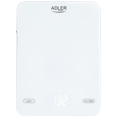 Ваги кухонні Adler AD 3177 white