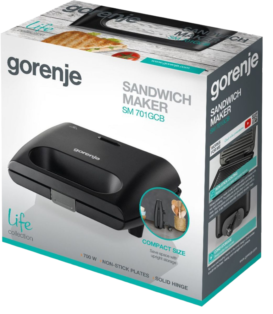 Гриль GORENJE SM701SB (1824130) Гриль GORENJE SM701SB (1824130)