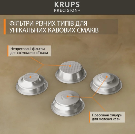 Кавоварка Krups Precision+ XP804T10