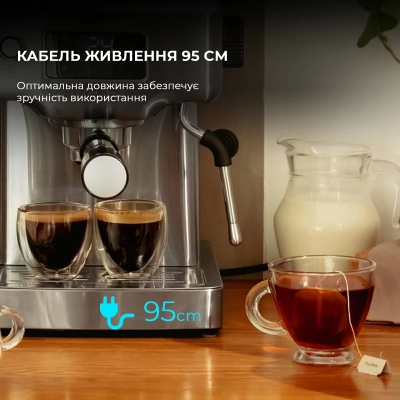 Кавоварка Cecotec  Power Espresso 20 Barista Compact (CCTC-01986)