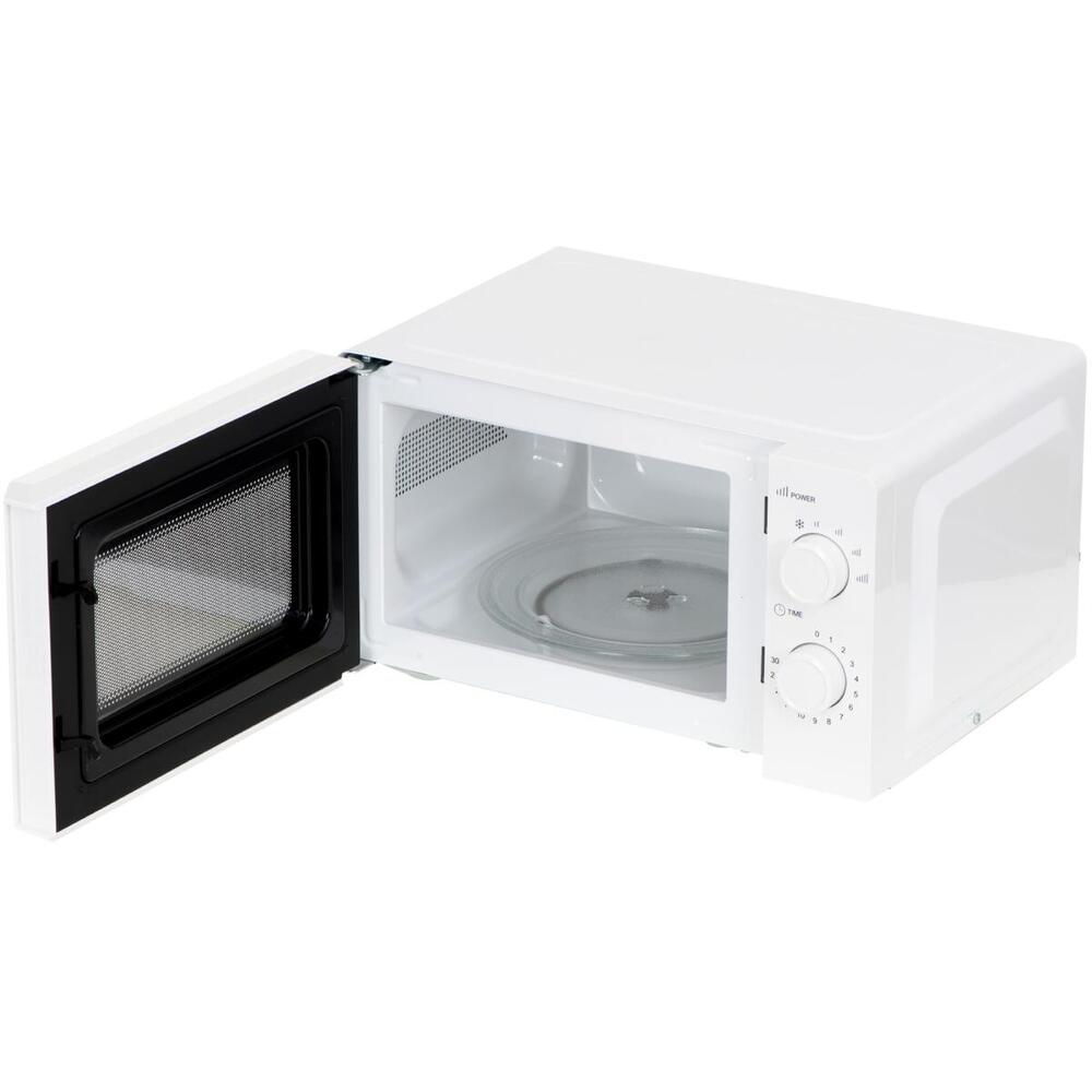 Мікрохвильова піч Adler AD 6205 20л/ 700Вт/ мех.керув./ відкр.ручкою/ біла (AD6205)