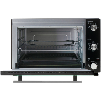 Електрична піч Adler AD 6025 1500Вт/ 35л /електроплита/ механічне керування/чорна (AD6025)