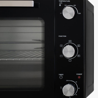 Електрична піч Adler AD 6025 1500Вт/ 35л /електроплита/ механічне керування/чорна (AD6025)