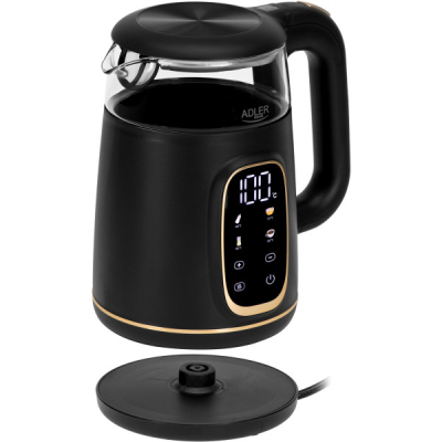 Електрочайник Adler AD 1305 black gold
