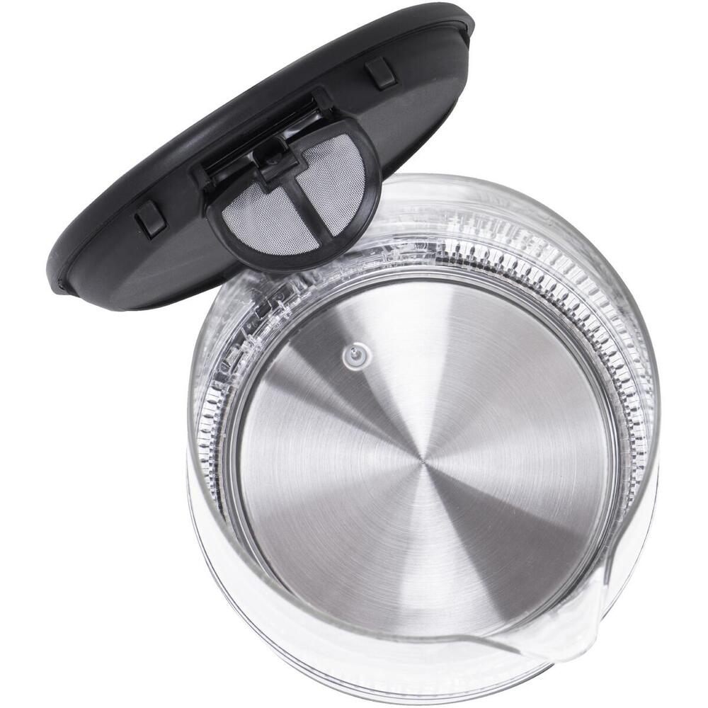 Електрочайник Mesko MS 1301 black 1850-2200Вт/ 1.7л/ скло/ встановлення температури (MS1301B)