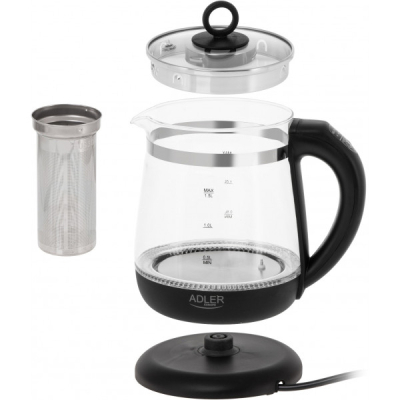 Електрочайник Adler AD 1299 black (AD1299b)