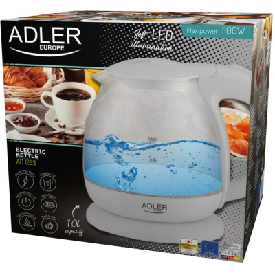 Електрочайник Adler AD 1283 cream