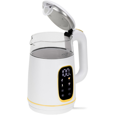 Електрочайник Adler AD 1305 white gold