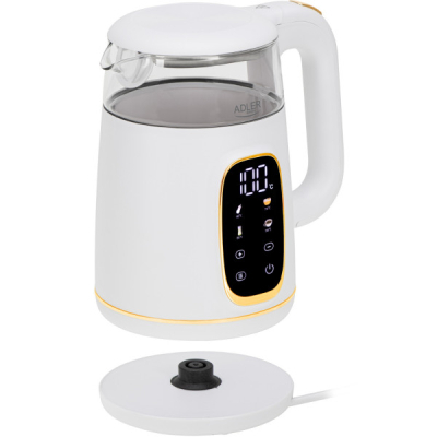 Електрочайник Adler AD 1305 white gold