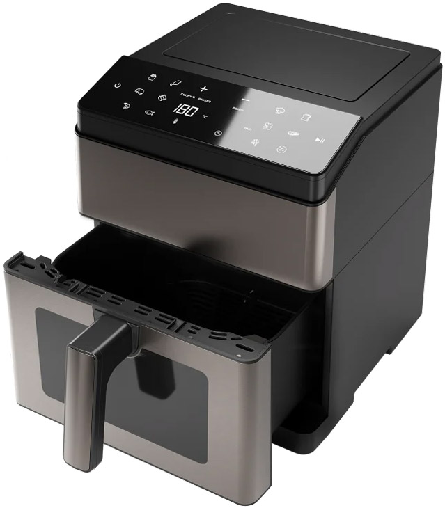 Мультипіч AIWA AFR-8000 KUMADAI 1800Вт/чаша 8л/програм:12/сенсорне керування/оглядове вікно/2 тени (AFR8000)
