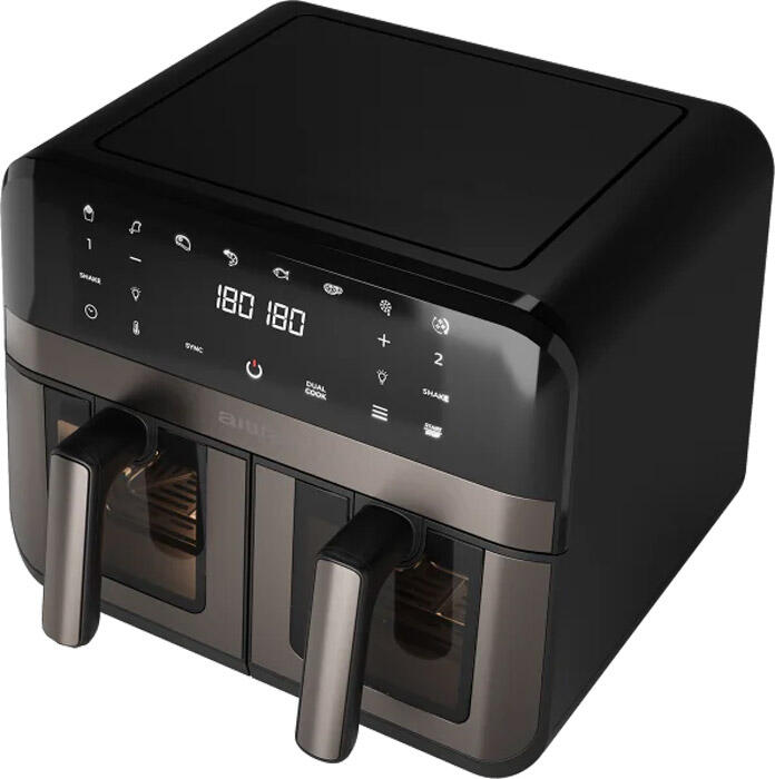 Мультипіч AIWA FUTAGO AFR-9000 2400Вт/чаша 9л(4.5л+4.5л)/програм:8/сенсорне керування/оглядове вікно (AFR9000)