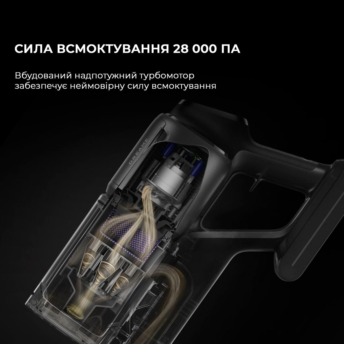 Акумуляторний пилосос Dreame Z30 Aqua Cycle (VZV77B)