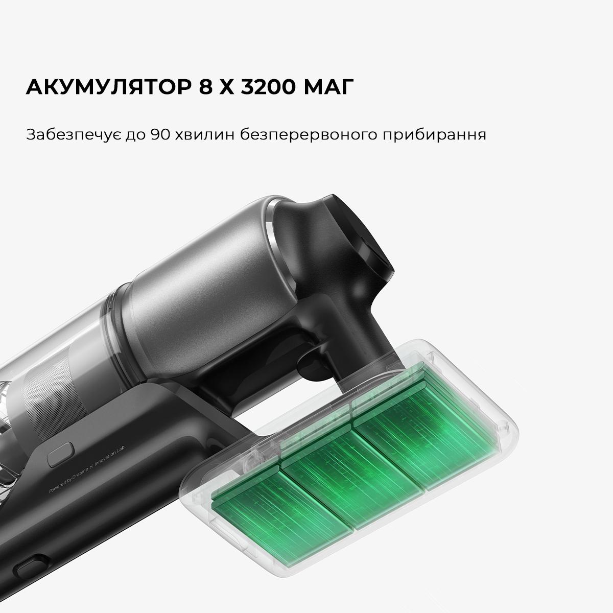 Акумуляторний пилосос Dreame Z30 Aqua Cycle (VZV77B)
