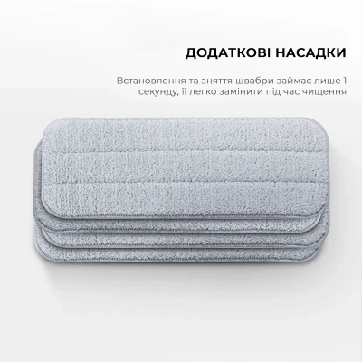 Електрошвабра Deerma Spray Mop White (TB500)