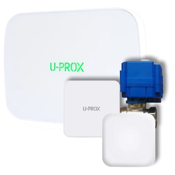 Бездротовий комплект запобігання затоплення (U-Prox DN15 White) (1703445)