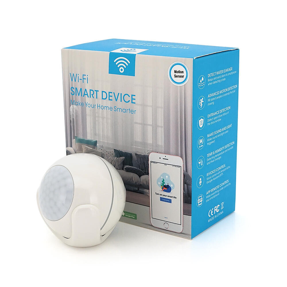 Автономний WiFi датчик руху YOSO Dмotion-WIFI-01 TUYA живлення СR123 шт. (1625606)