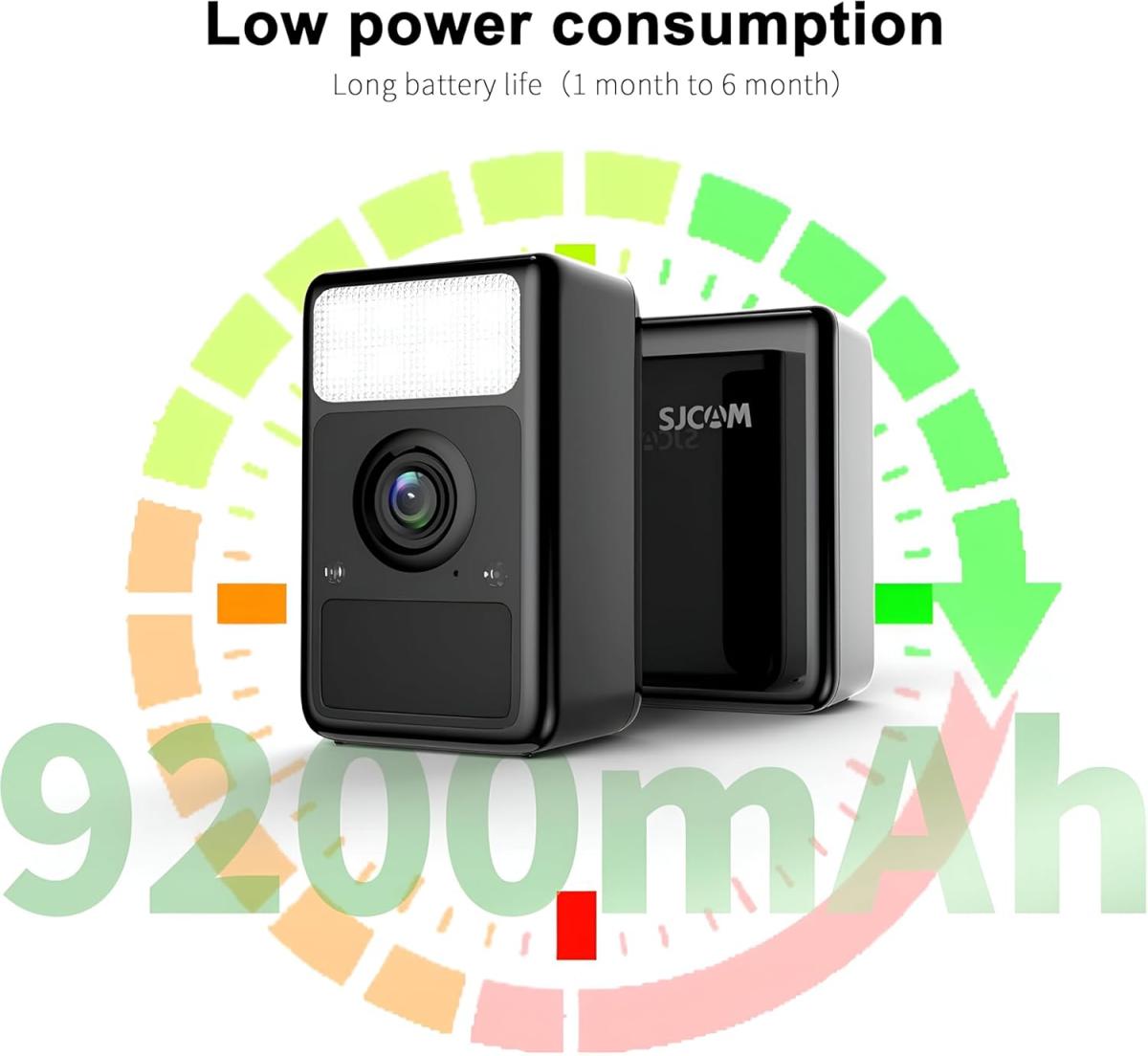 IP відеокамера SJCAM S1, JPG, 4M, 2.4GHz, LED + infrared, MP4 (S1 home camera)