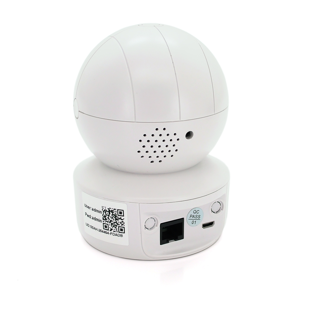 2 Мп Wi-Fi відеокамера внутрішня SD/картка PiPo IPC23D2MP10 PTZ 2.8mm CamHI (1579540)