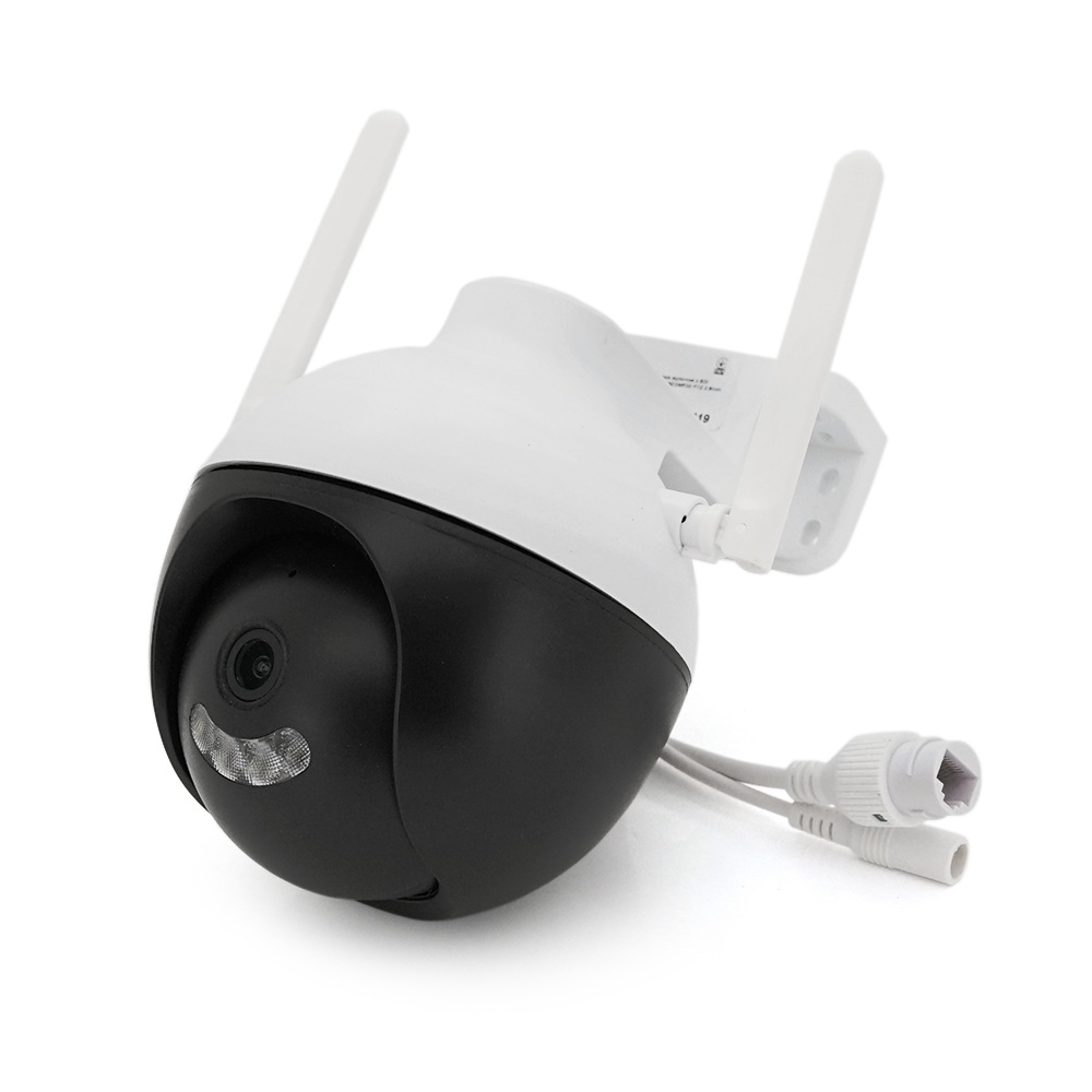 3Мп Wi-Fi відеокамера вулична з SD/картою YOSO YO-IPC46D3MP20 PTZ 2.8mm V380 (1618268)