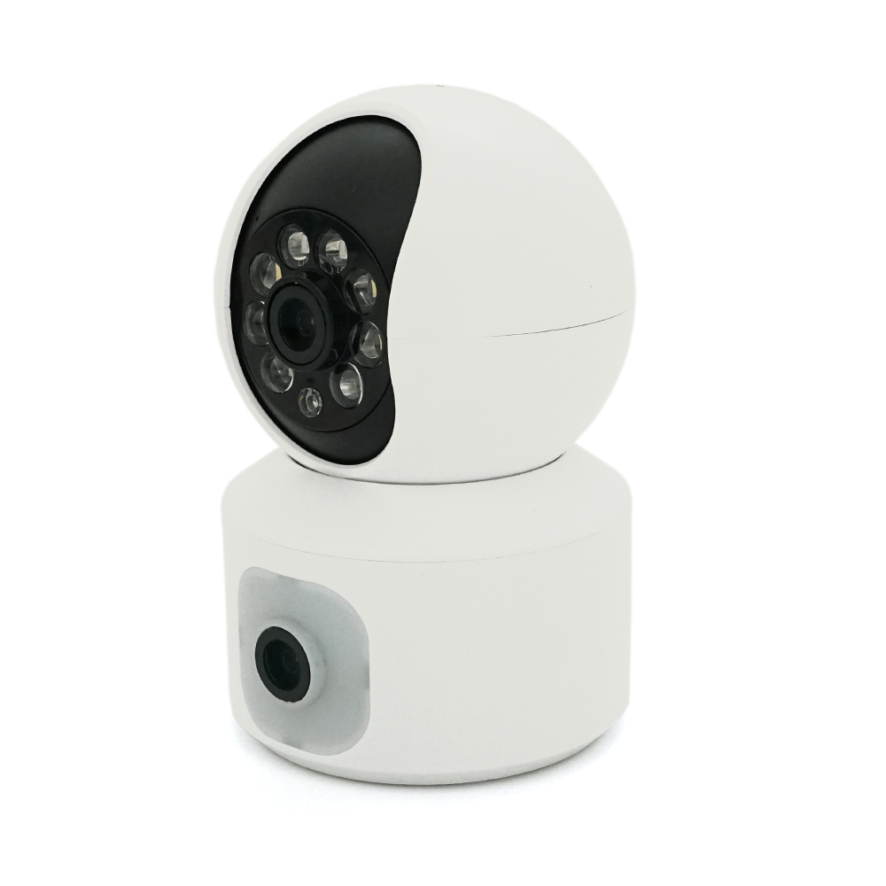 2+2 Мп Wi-Fi відеокамера внутрішня з двома об'єктивами SD/карта PiPo PP-IPC28D2MP15 PTZ 2.8mm ICSee (1579488)