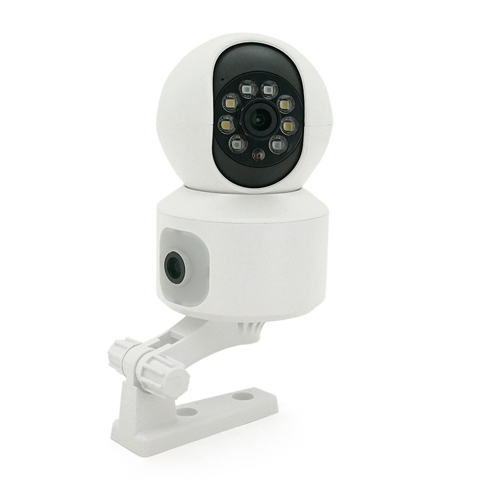 2+2 Мп Wi-Fi відеокамера внутрішня з двома об'єктивами SD/карта PiPo PP-IPC28D2MP15 PTZ 2.8mm ICSee (1579488)