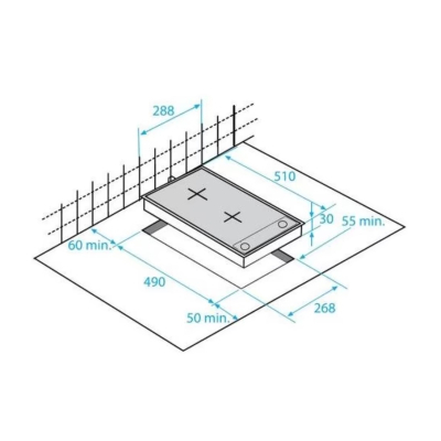 Варильна поверхня Beko HDCG32220FX