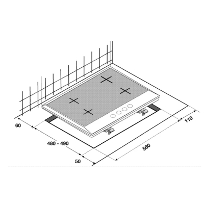 Варильна поверхня Beko HILW64225SW
