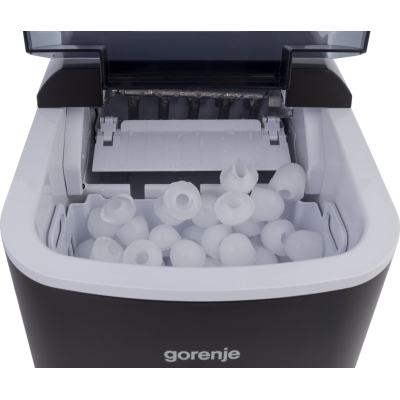 Льодогенератор побутовий Gorenje, 15кг/добу, 2,2л, чорний (IMDW1500B)