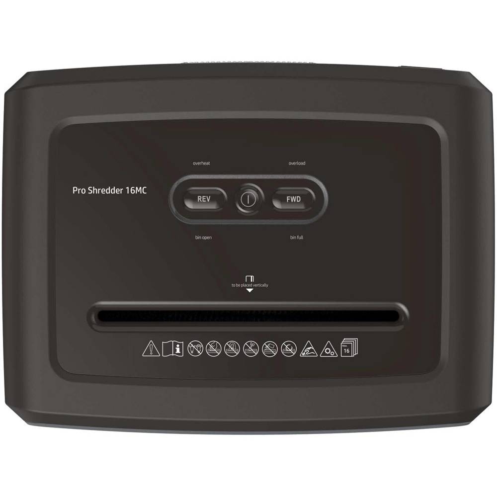 Знищувач документів HP OneShred 16MC, A4, 80g х 16 листів, 2*15, 30 л, P-5 (2808)