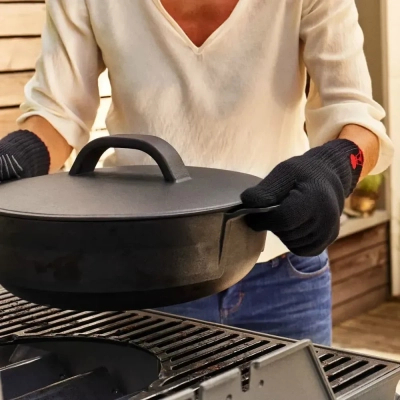 Аксесуар для барбекю Weber жаростійкі перчатки, L/XL (6670)