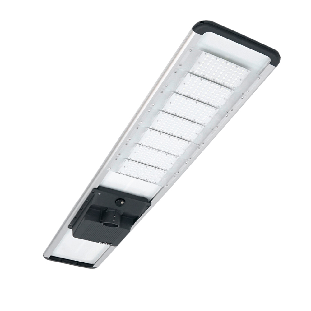 SOLAR LED-ліхтар Anern AN-SLZ-100W336LED768WH LiFePO4 18V 130W 210lm/w 120° заряд 8 ч разряд 4 часа IP66 Aluminium + PMMA1868*385*139mm (1846830)