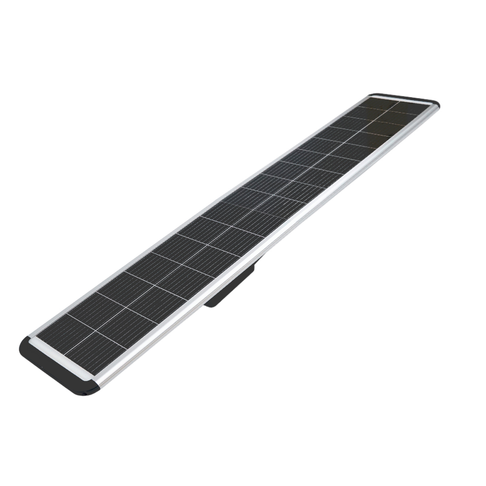 SOLAR LED-ліхтар Anern AN-SLZ-100W336LED768WH LiFePO4 18V 130W 210lm/w 120° заряд 8 ч разряд 4 часа IP66 Aluminium + PMMA1868*385*139mm (1846830)