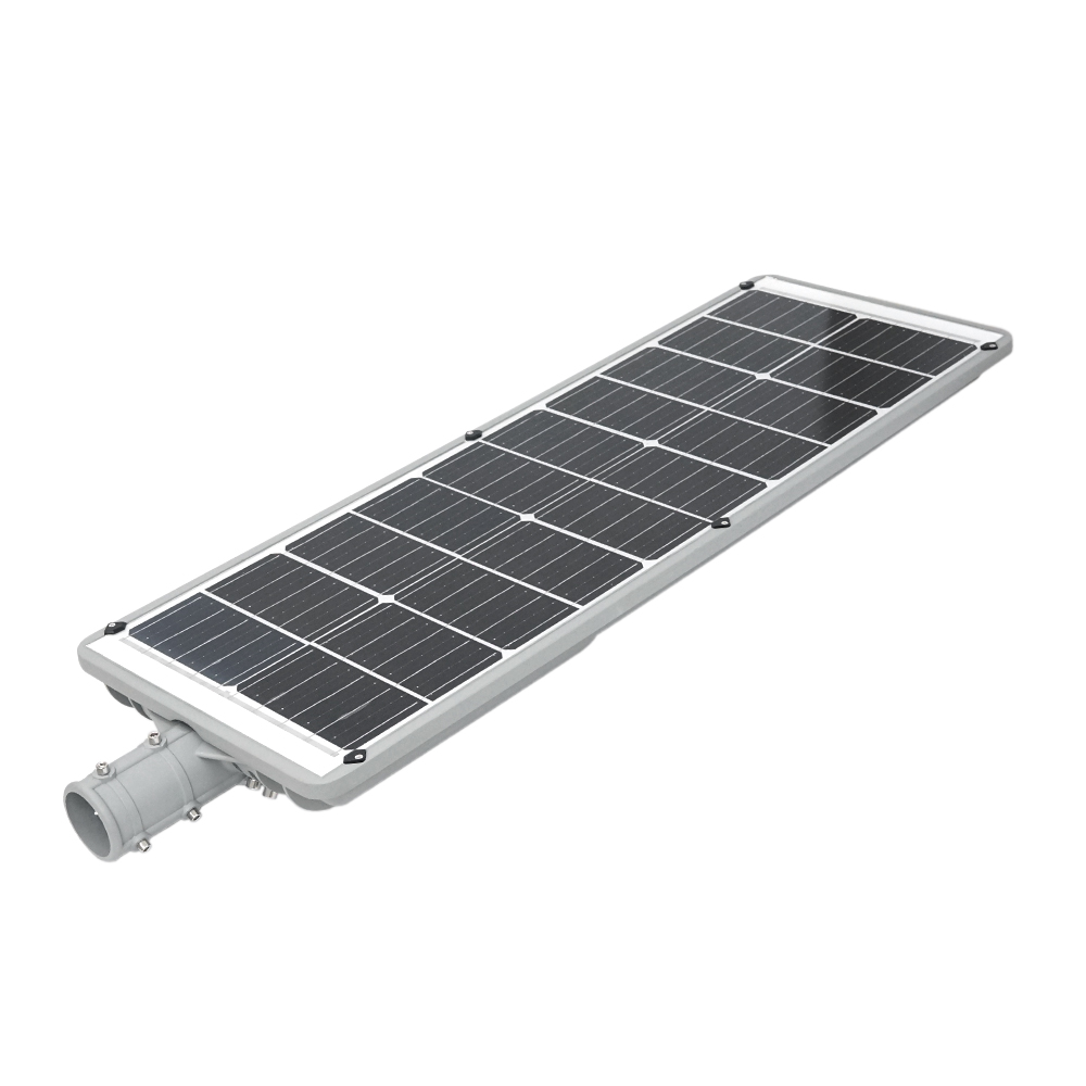 SOLAR LED-ліхтар Anern AN-ISSL-C-150W 150W18V 70W 432LED 256WH LiFePO4 150lm/w 120° заряд 6 ч разряд 3 часа IP66. Алюминий 1150*360*100мм (1846847)