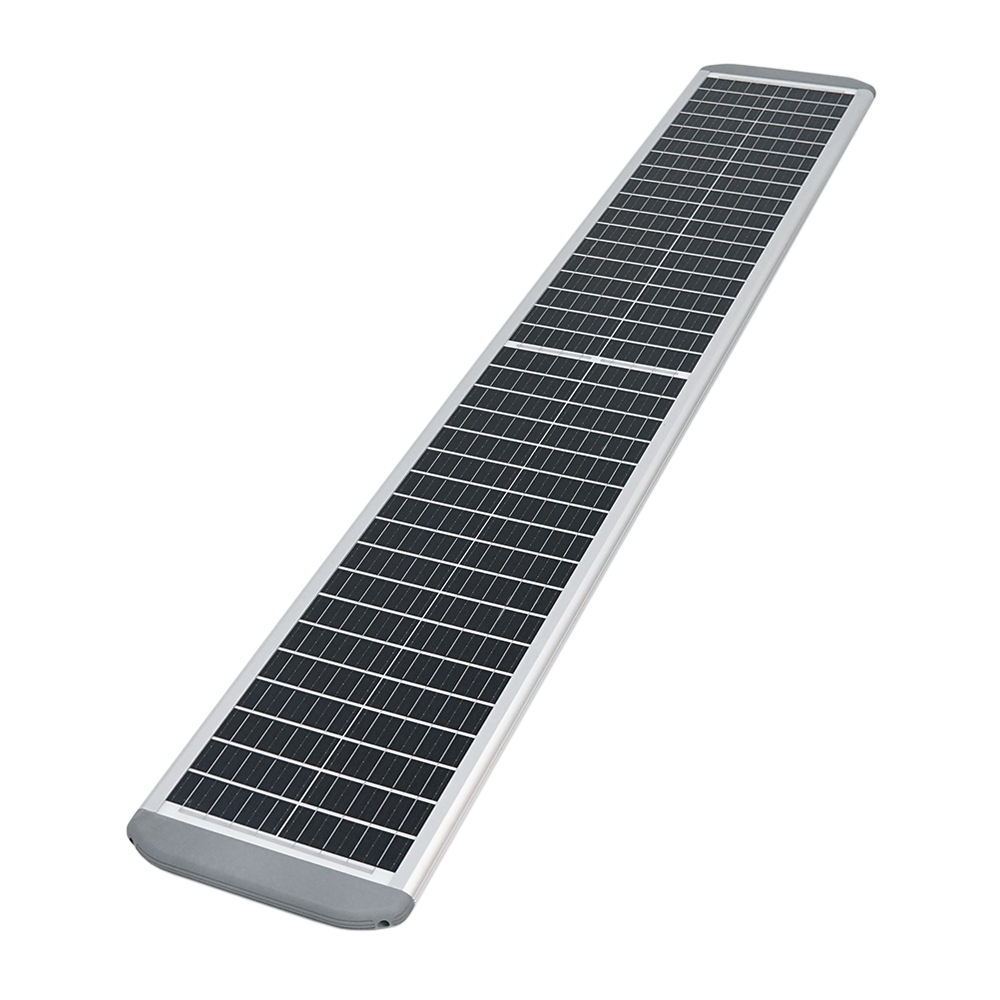 SOLAR LED-ліхтар Anern AN-SLV-120W 120W18V 140W486LED768WH LiFePO4 210lm/w 120° заряд 8 ч разряд 4 часа IP66. Aluminium +PMMА 1960*382*100mm (1846851)