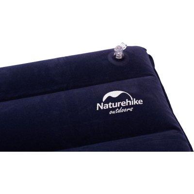 Туристична подушка Naturehike Square Inflatable NH18F018-Z темно-блакитна (6975641885504)