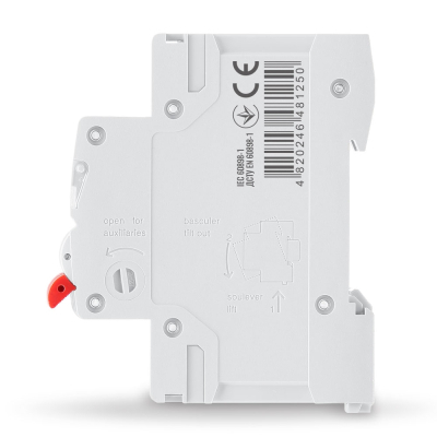 Автоматичний вимикач Videx RS4 RESIST 2п 50А С 4,5кА (VF-RS4-AV2C50)