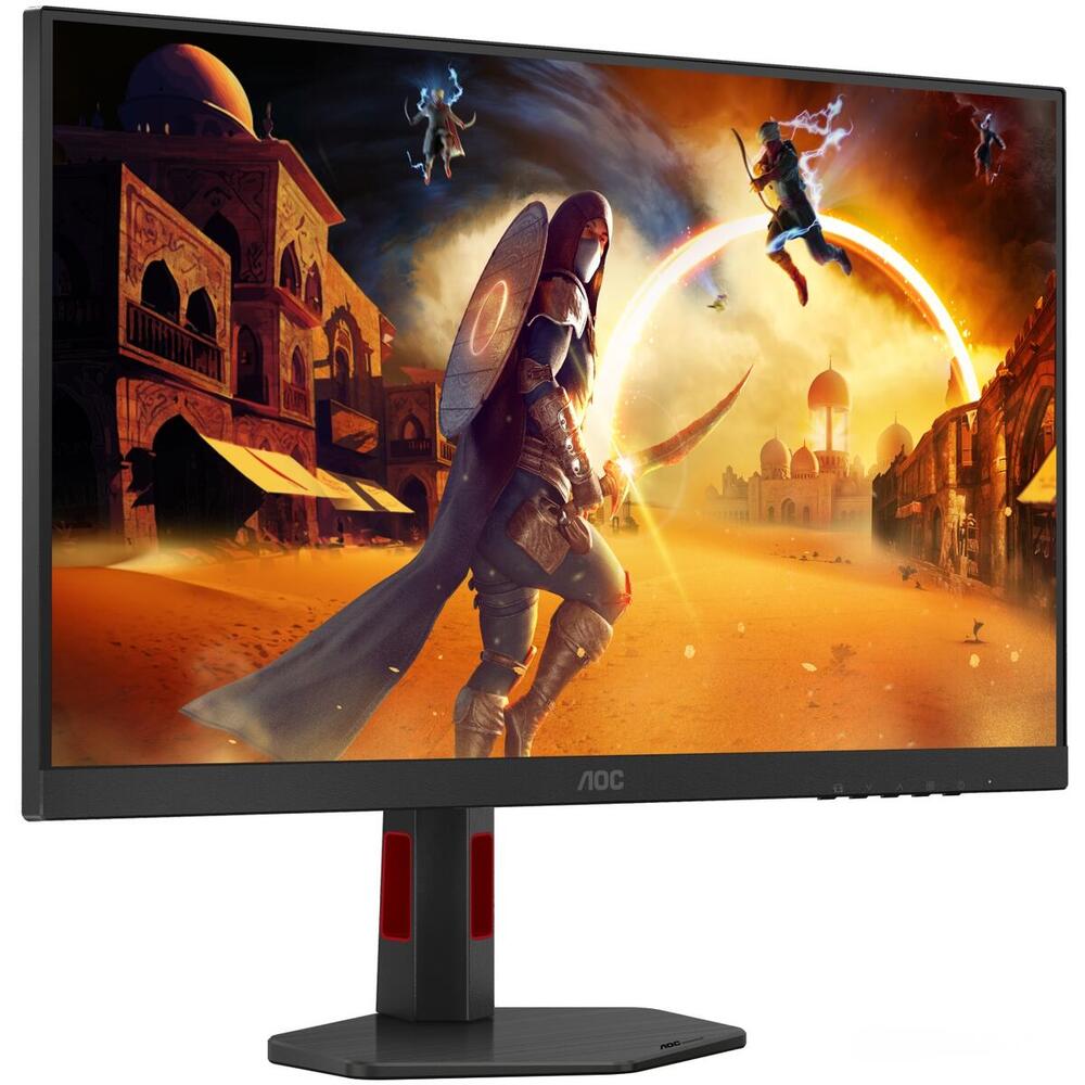 Монітор TFT 27" AOC&nbsp;U27G4R, UHD,&nbsp;IPS,&nbsp;160Гц,&nbsp;2хHDMI, DP, HAS, Pivot,&nbsp;чорно-червоний (U27G4R)