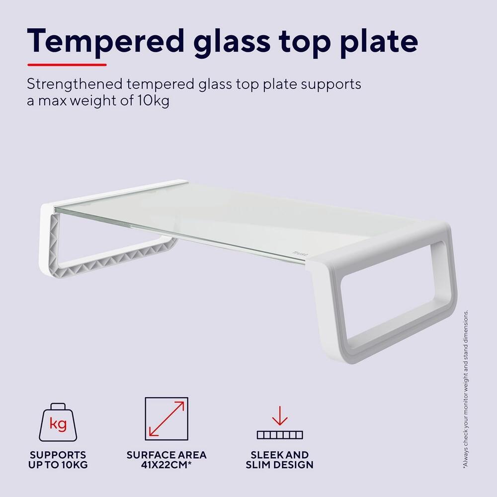 Підставка для монітора Trust Monta White (25351)