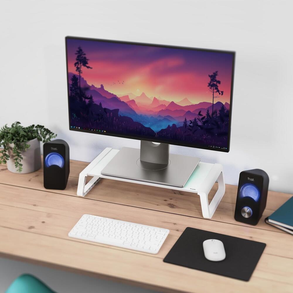 Підставка для монітора Trust Monta White (25351)