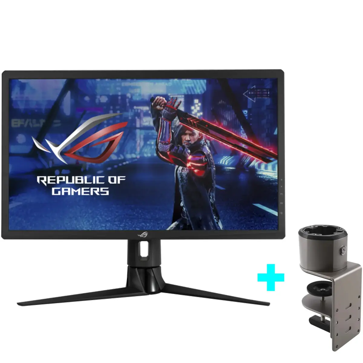Кріплення для монітора (кронштейн) ASUS ROG Desk Mount Kit ACL01 (90LA00I7-B01170)