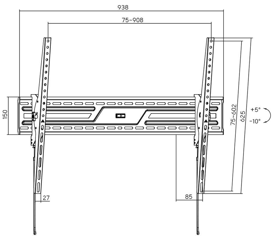 Кронштейн AGN AGN100-690T