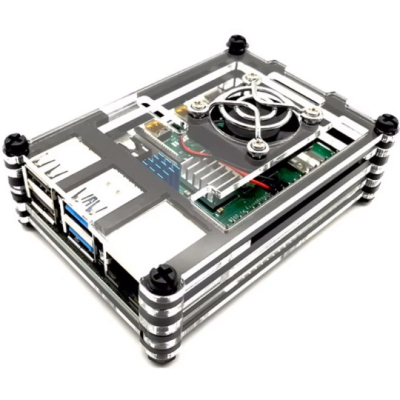 Корпус для Мікро ПК KUONGSHUN for Raspberry Pi 4 (RA518)